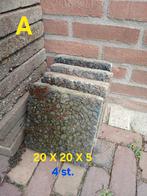 GRATIS verschillende stenen en tegels, Tuin en Terras, Tegels en Klinkers, Ophalen, Gebruikt, Overige typen