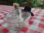 Antiek olie lampje met lont en Bakeliet schroefdop | Puntgaa, Antiek en Kunst, Antiek | Lampen, Ophalen of Verzenden