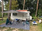 Oldtimer Eriba Touring Triton 1978, Caravans en Kamperen, Caravans, Rondzit, Omvormbare zithoek, Tot en met 2, Luifel