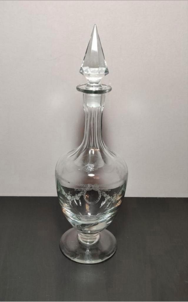 Art-nouveau karaf, Antiek en Kunst, Antiek | Glas en Kristal, Ophalen of Verzenden