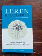 Janneke Gaanderse Leren relativeren 2013, Boeken, Sociale psychologie, Janneke Gaanderse, Ophalen of Verzenden, Zo goed als nieuw