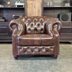 Chesterfield Charlston fauteuil - Antiek Bruin (SA), Ophalen