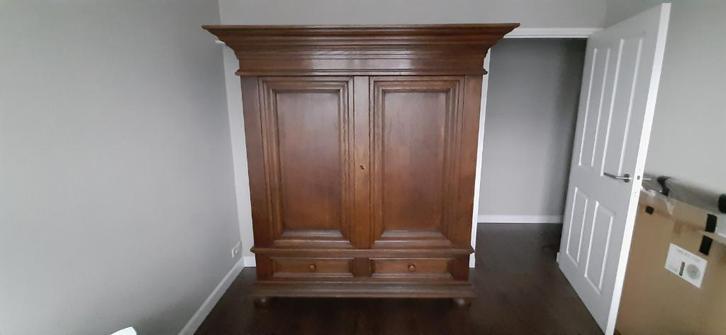 Mooie eiken kast (buffetkast / broodkast), Huis en Inrichting, Kasten | Buffetkasten, Gebruikt, 150 tot 200 cm, 150 tot 200 cm