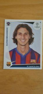 Zlatan Ibrahimovic Barcelona panini champions league 09-10, Verzamelen, Ophalen of Verzenden, Nieuw, Buitenlandse clubs, Poster, Plaatje of Sticker