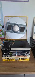 TDK Audua LB-3600 met alu spoel en GX35 banden, Audio, Tv en Foto, Bandrecorders, Ophalen of Verzenden, Bandrecorder, Met banden