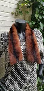 D585: sjaal bont van oma, vosje? in zeer goede staat!, Kleding | Dames, Ophalen of Verzenden, Gedragen, Sjaal