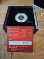 zilveren en opal Lunar ox 1oz munt Proof!, Ophalen of Verzenden, Zilver