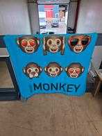 Fleecedeken monkey, Ophalen of Verzenden, Zo goed als nieuw