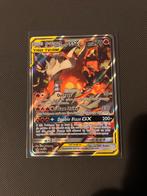 Pokemon Reshiram & charizard GX tag team kaart, Ophalen of Verzenden, Zo goed als nieuw