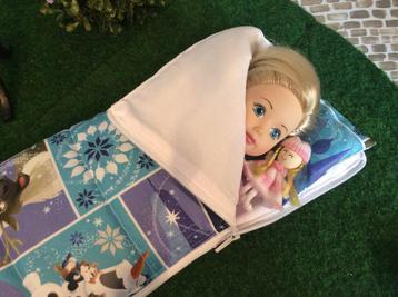 Jolina Ballerina:Slaapzak/picknick-speelkleed *Frozen print. beschikbaar voor biedingen