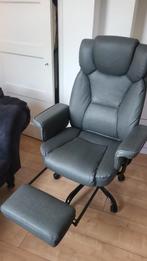 Vinsetto Bureaustoel, directiestoel met voetsteun, Ophalen of Verzenden, Zo goed als nieuw, Zwart