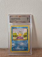 1999 Pokemon Squirtle 1st Edition Dutch GGS 7, Ophalen of Verzenden, Zo goed als nieuw, Losse kaart, Foil
