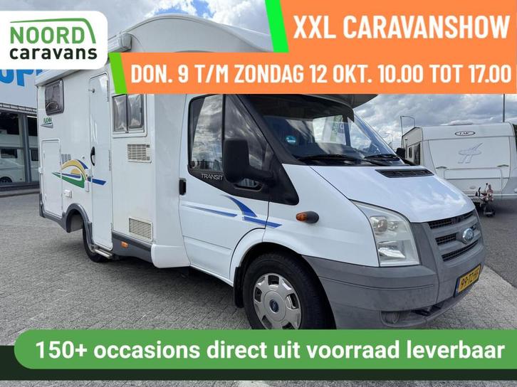 Chausson TRIGANO FLASH 04, DWARSBED, 93689 KM !, Caravans en Kamperen, Campers, Bedrijf, tot en met 4, Half-integraal, Chausson