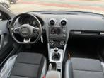 Audi A3 Sportback 1.4 TFSI S-edition / Leder / Navi / Cruise, Auto's, Te koop, Zilver of Grijs, 1270 kg, Benzine