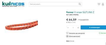 v-snaar Z, 10mm beschikbaar voor biedingen