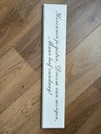 Decorative wall sign, Ophalen of Verzenden, Nieuw
