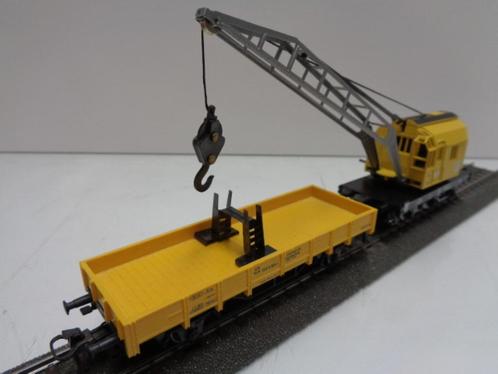 Marklin 4671 + 4471 Kraanwagen-set DB. (H0), Hobby en Vrije tijd, Modeltreinen | H0, Zo goed als nieuw, Wagon, Wisselstroom, Märklin