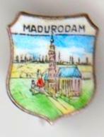 Madurodam emaille vintage broche, Verzamelen, Speldjes, Pins en Buttons, Verzenden, Zo goed als nieuw, Transport