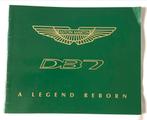 Aston Martin DB7 (A Legend Reborn) brochure 1996., Boeken, Auto's | Folders en Tijdschriften, Overige merken, Zo goed als nieuw