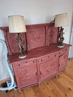 Antiek Dressoir met Veel Opbergruimte, Gebruikt, Overige materialen, Met deur(en), 100 tot 150 cm