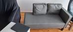 Te koop grijze sofa, Huis en Inrichting, Gebruikt, Eenpersoons, Ophalen