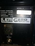 Lem g 250, Ophalen, Gebruikt, Minder dan 500 watt, P.A.