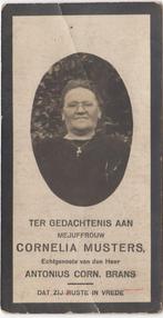 Cornelia Musters 1869 Besoijen + 1927 Besoijen, 58 jaar, Verzenden