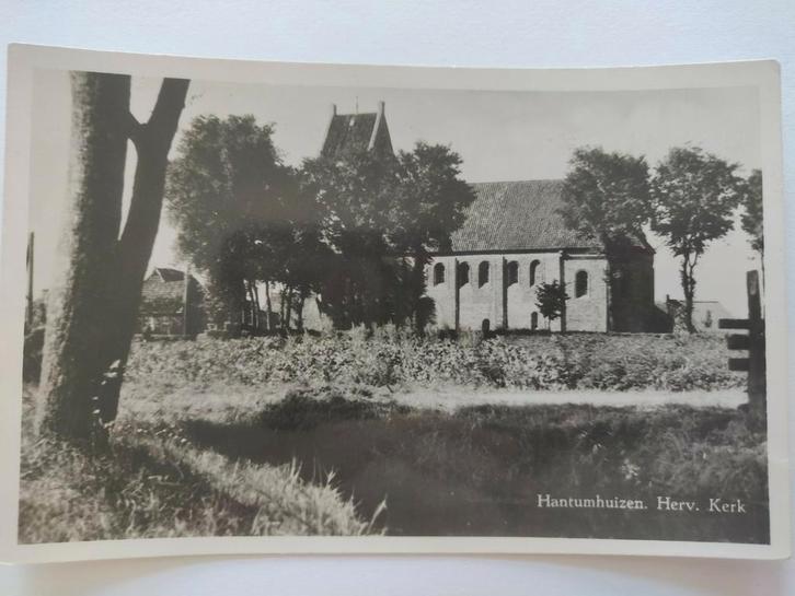 E575 Hantumhuizen, Verzamelen, Ansichtkaarten | Nederland, 1920 tot 1940, Ophalen of Verzenden