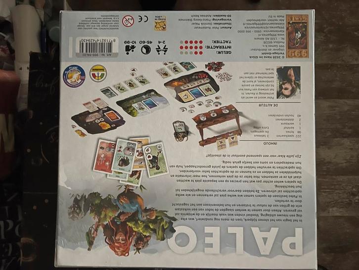 Bordspel- Paleo, Hobby en Vrije tijd, Gezelschapsspellen | Bordspellen, Nieuw, Ophalen of Verzenden