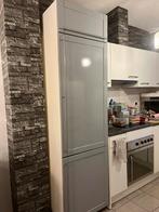 Hoge Keukenkast Grijs/Wit, Huis en Inrichting, Keuken | Keukenelementen, Ophalen, Minder dan 50 cm, Gebruikt, 200 cm of meer