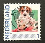 persoonlijke postzegel Hondje Hallmark, Postzegels en Munten, Na 1940, Verzenden, Gestempeld