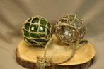 Vintage glazen bollen visdobbers, Antiek en Kunst, Ophalen of Verzenden