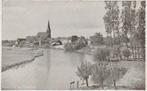 Beesd (Gld) Gezicht op Beesd 1958 ., Verzamelen, Ansichtkaarten | Nederland, Verzenden, 1940 tot 1960, Gelopen, Gelderland