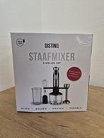 DistinQ staafmixer. 4 delige set. 800W. 9 standen., Elektrisch, Sapcentrifuge, Ophalen of Verzenden, Zo goed als nieuw