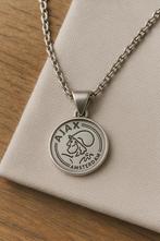 Ajax ketting zilver op maat gemaakt, Verzenden, Zo goed als nieuw, Zilver
