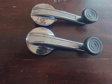 2 Volvo 100-series raamslingers Chrome 140/142/144/145/164 beschikbaar voor biedingen