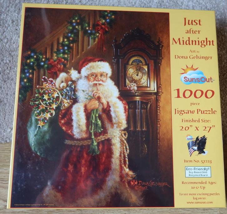 Legpuzzel SunsOut – 1000 stukjes – Just After Midnight, Hobby en Vrije tijd, Denksport en Puzzels, Nieuw, Legpuzzel, 500 t/m 1500 stukjes