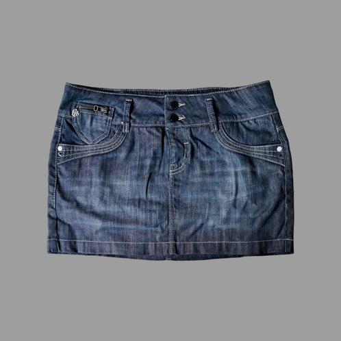 Trendy LTB Denim Minirok – Maat L, Kleding | Dames, Rokken, Zo goed als nieuw, Maat 42/44 (L), Blauw, Boven de knie, Ophalen of Verzenden