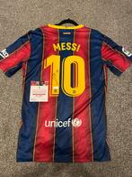 Gesigneerd Lionel Messi Barcelona shirt met COA, Verzamelen, Ophalen of Verzenden, Nieuw, Shirt