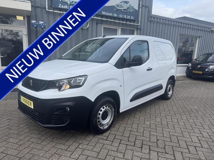 Peugeot Partner 1.2 PureTech Pro 3 zits (bj 2019), Auto's, Bestelauto's, Bedrijf, Te koop, ABS, Airconditioning, Alarm, Centrale vergrendeling