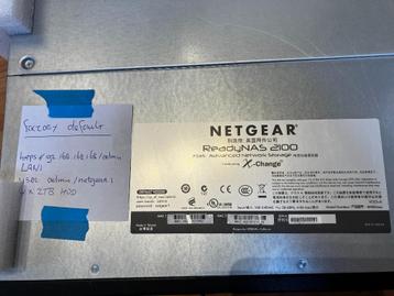 Netgear ReadyNAS 2100 NAS-server (2x2TB) beschikbaar voor biedingen