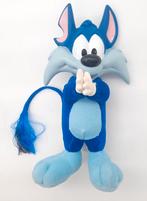 Vintage Tiny Toons Furrball knijp pop Benny Plush 20cm!, Ophalen of Verzenden, Looney Tunes, Gebruikt, Beeldje of Figuurtje