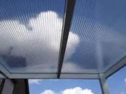 Polycarbonaat bovenbouw 5 x 3.5 Helder of Opaal, Doe-het-zelf en Verbouw, Platen en Panelen, Nieuw, Overige materialen, Minder dan 20 mm