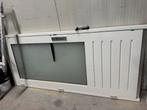 Berginsdeur nieuw 2220x1014 met matglas, Doe-het-zelf en Verbouw, Kozijnen en Schuifpuien, Deurkozijn, Nieuw, 150 tot 225 cm, Inclusief glas