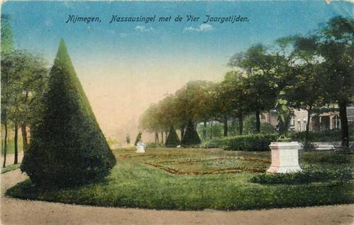 (300-121-015) Nijmegen Nassausingel met de Vier Jaarge, Verzamelen, Ansichtkaarten | Nederland, Gelderland, Verzenden