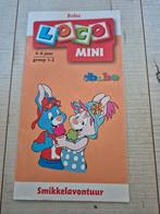 Mini Loco Bobo boekje: Smikkelavontuur 4-6 jr,  als NIEUW, Ophalen