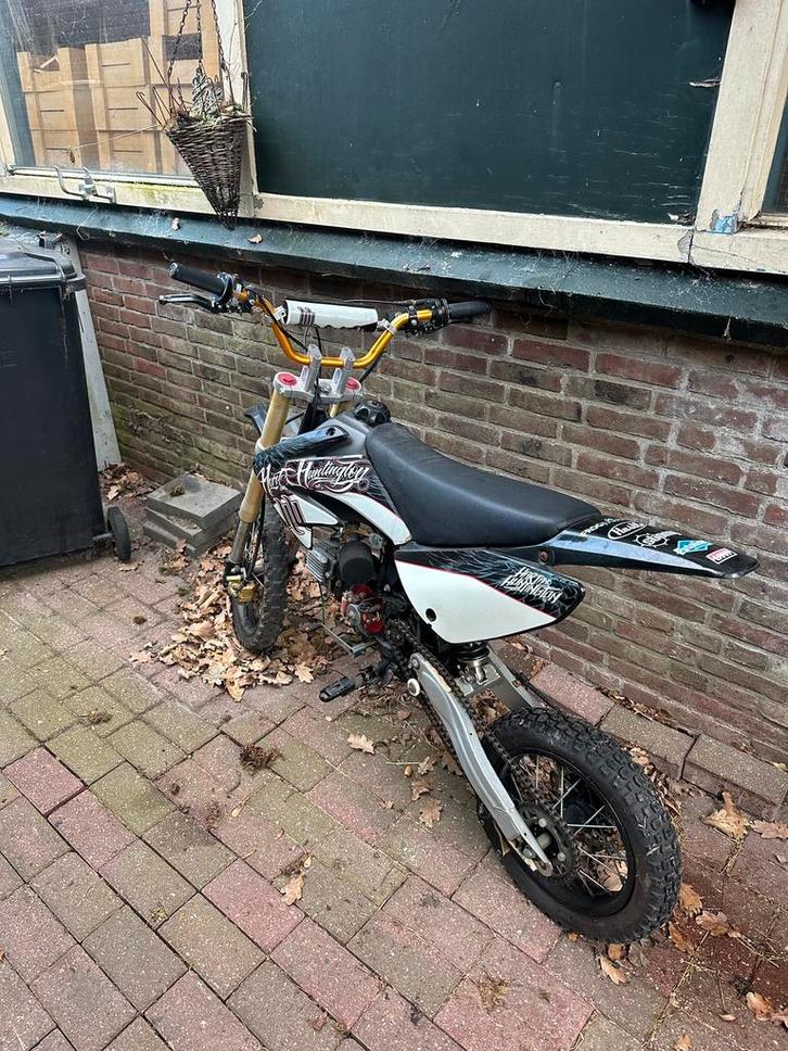 Pitbike 125cc, Fietsen en Brommers, Brommers | Crossbrommers, Gebruikt, Overige merken, Ophalen