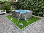 Bestway Mistral Power Steel 282x196x84cm met vele extra's, Ophalen, 200 tot 300 cm, 80 tot 120 cm, Zo goed als nieuw