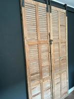 Louvre luiken als deuren op railsysteem, Ophalen, Minder dan 80 cm, Overige typen, Minder dan 200 cm