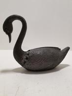 Bloemsteker tinnen zwaan., Ophalen of Verzenden